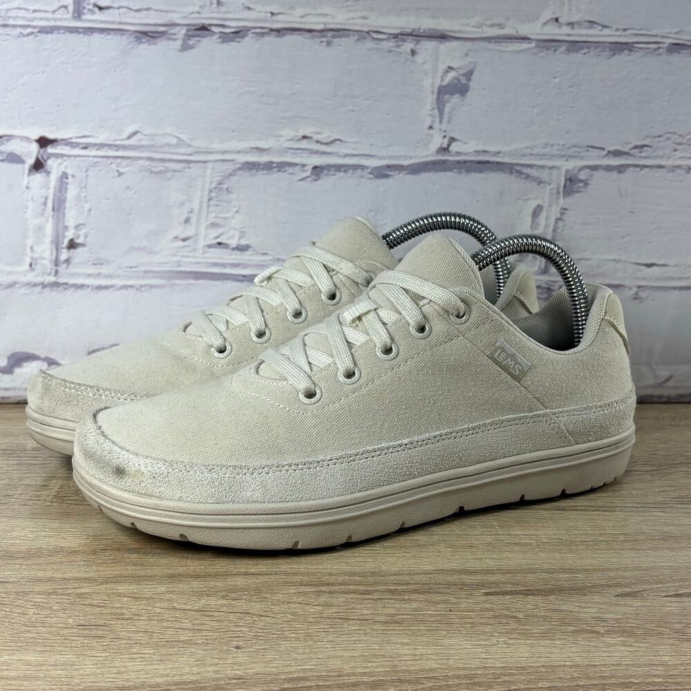 Lems Chillum Vanilla Canvas Minimalist Sneakers Women's 9 Men's 7.5 Barefoot